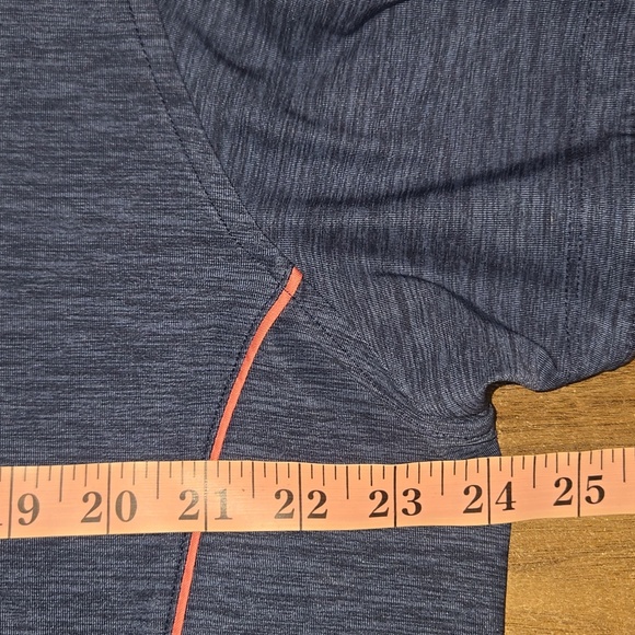 Magnolia Lane-Tech Masters Golf Polo Shirt Short Sleeve Heather Blue-Size 1X - Picture 13 of 17